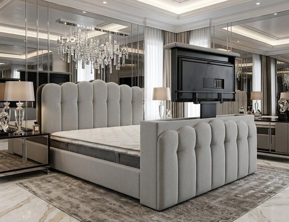 FANOOOS motorized TV lift mechanism for smart home automation